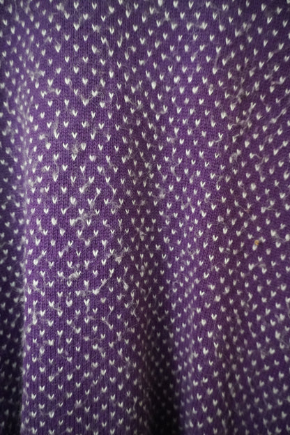 Pull violet et gris Tommy Hilfiger – Taille – M
