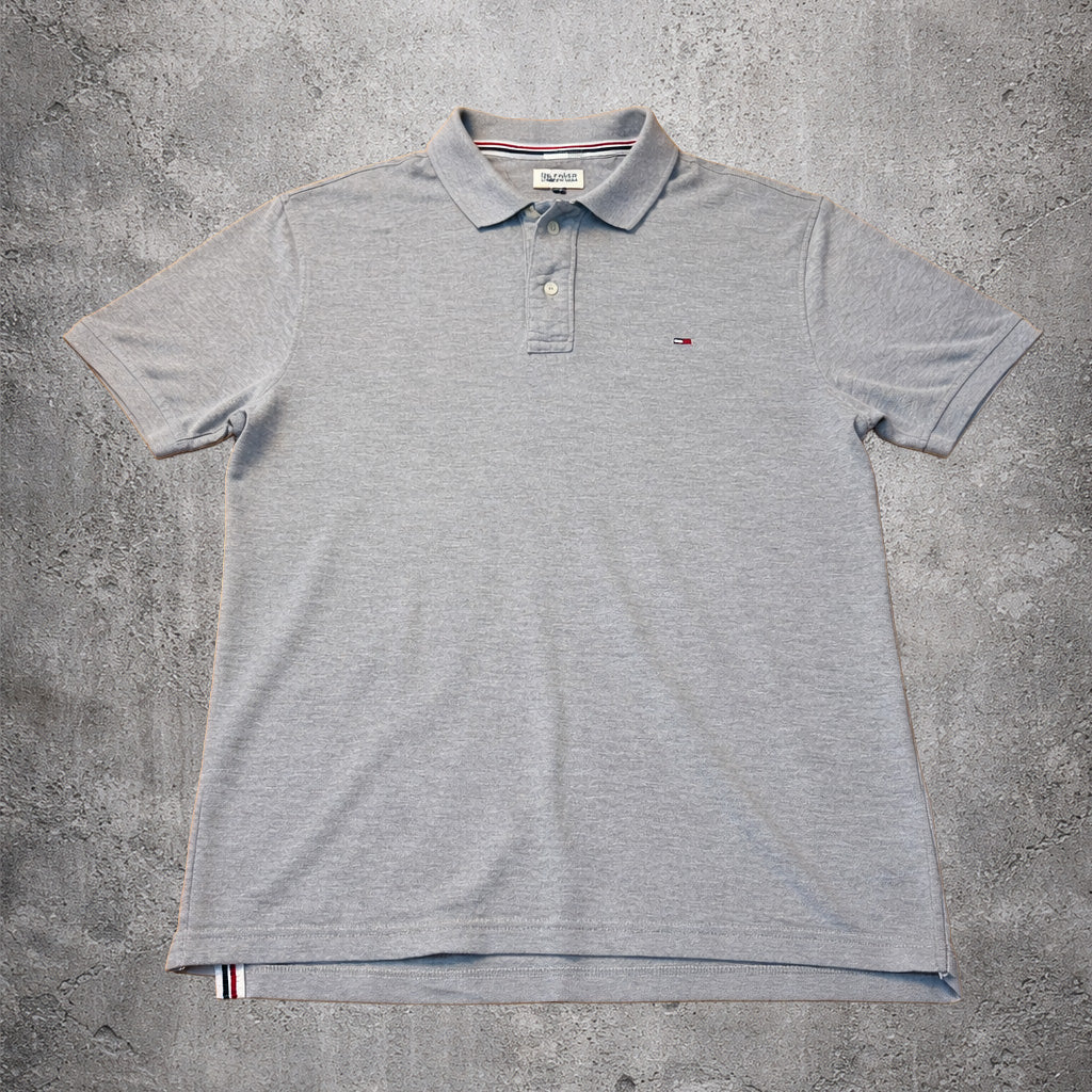 Polo gris - Tommy Hilfiger - Taille XXL