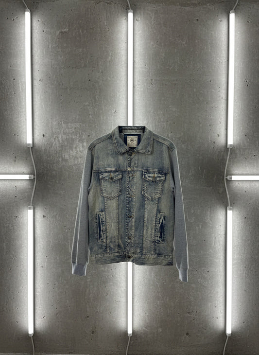 Veste en denim bleu délavé – By Jonathan