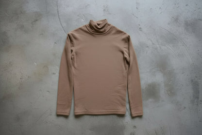 Col roulé marron – taille L (convient mieux à un M)