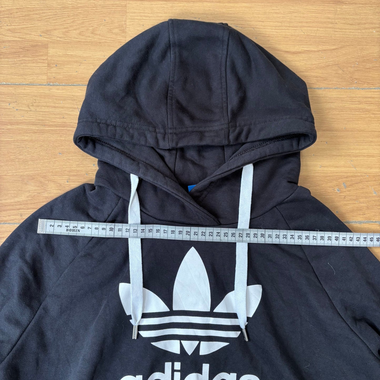 Hoodie cropped noir - Adidas - Taille 46