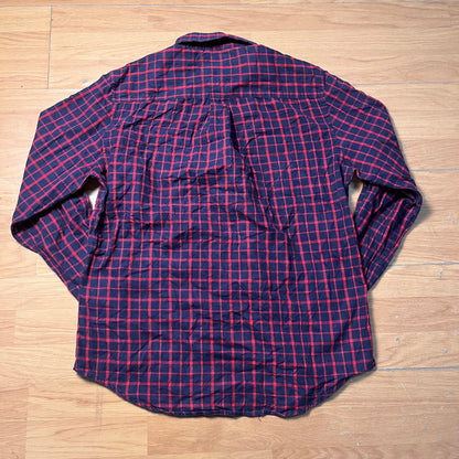 Chemise à carreaux rouge et bleu Tommy Hilfiger – Taille – M