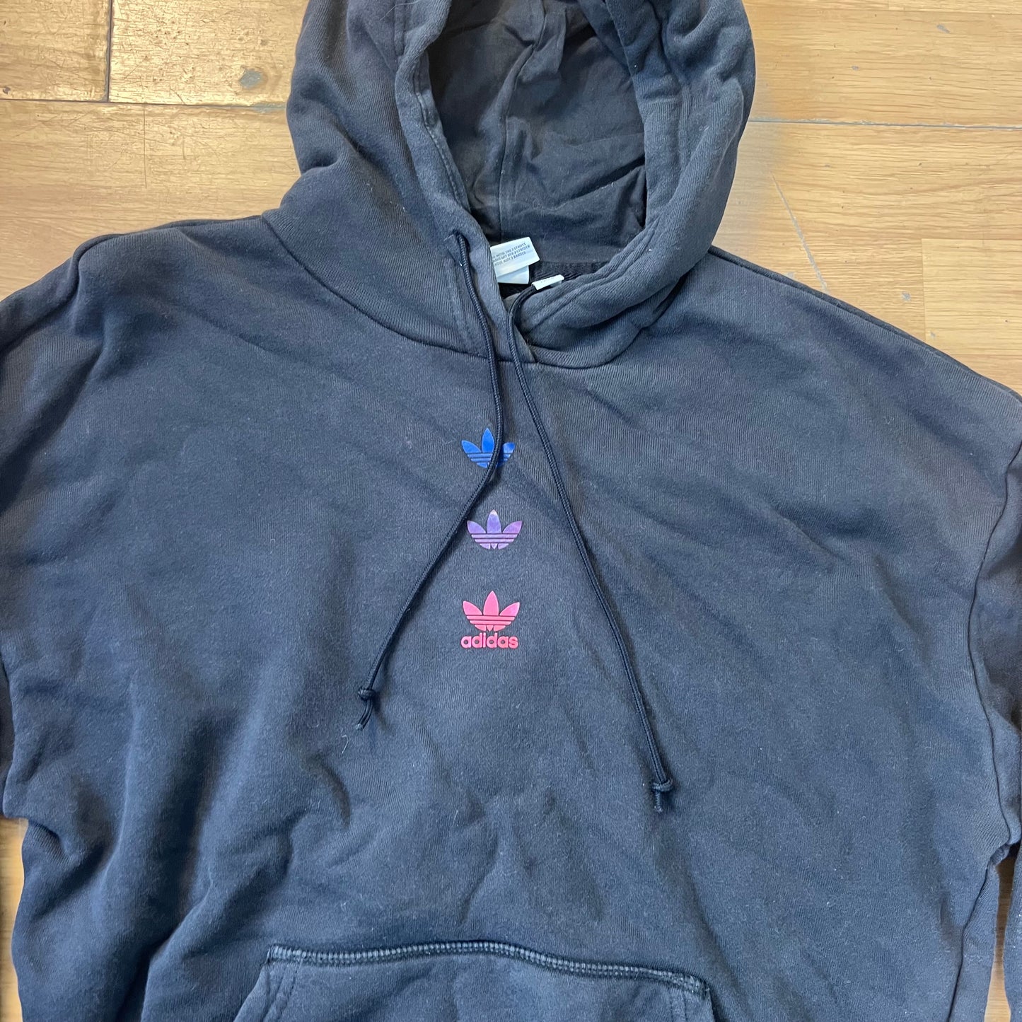 Sweat noir - Adidas - Taille 8