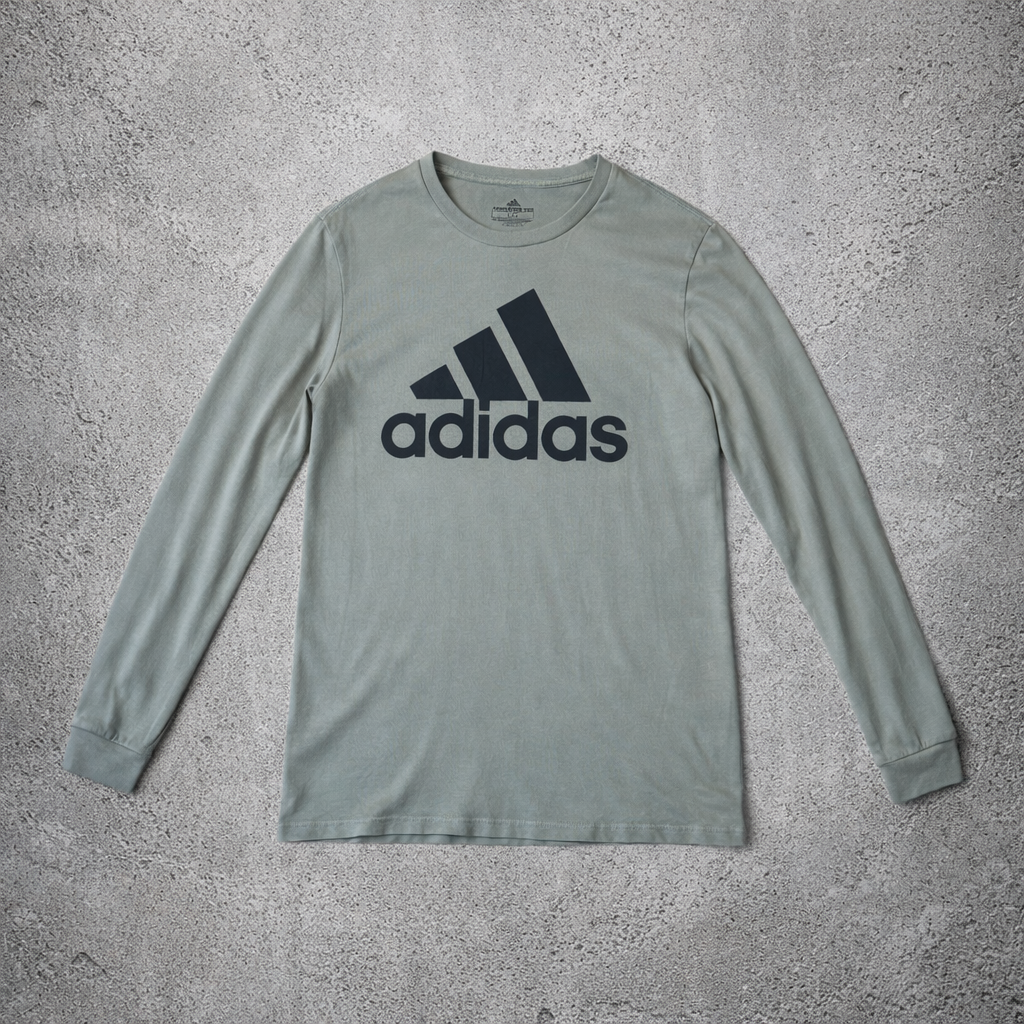 T-shirt manches longues marron Adidas – Taille L