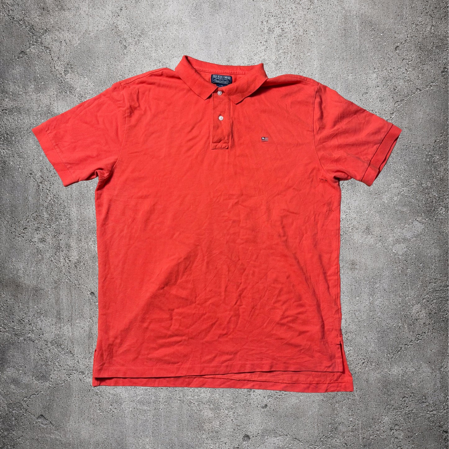 Polo rouge Ralph Lauren – Taille L
