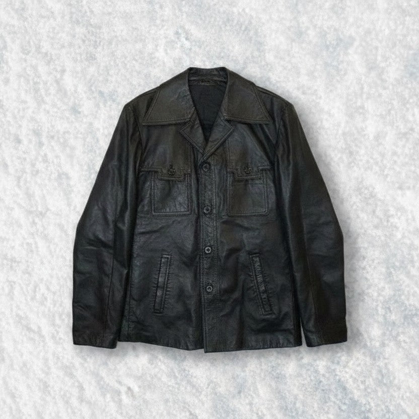 Urban Luxe Black Leather Jacket – by MANDY CHERIE