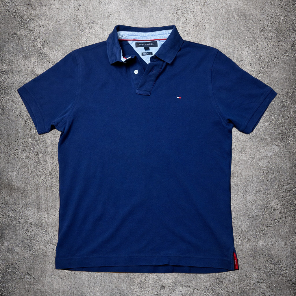 Polo bleu - Tommy Hilfiger - Taille M