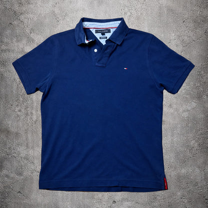 Polo bleu - Tommy Hilfiger - Taille M