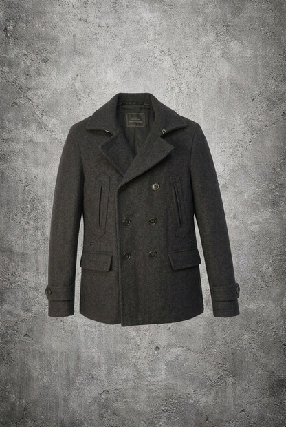 Veste laine gris foncé Slick – Taille – M