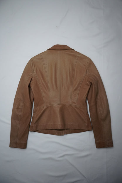Veste En Cuir - by PLAN.BEE
