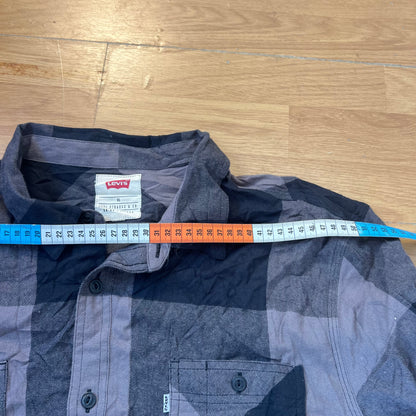 Chemise à carreaux noir et gris - Levi’s - Taille XL