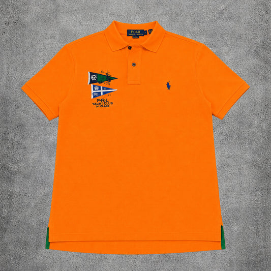 Polo orange - Ralph Lauren - Taille XL