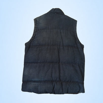Veste sans manches doudoune en jean Zara By PRMEC
