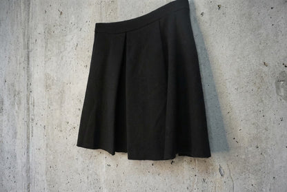 Jupe plissée noire mini – taille S