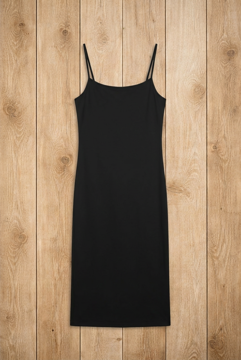 Robe noire bodycon – by Béatrice