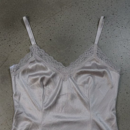 Top blanc effet satin – taille M