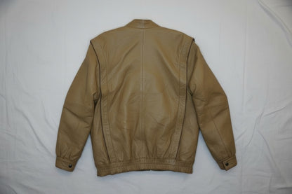 Veste En Cuir Vintage - by PLAN.BEE