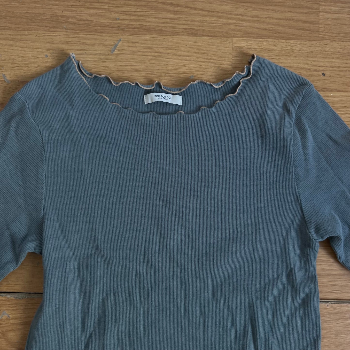 Top femme bleu-gris - Pou Dou Dou - Taille M by SARLOTTE