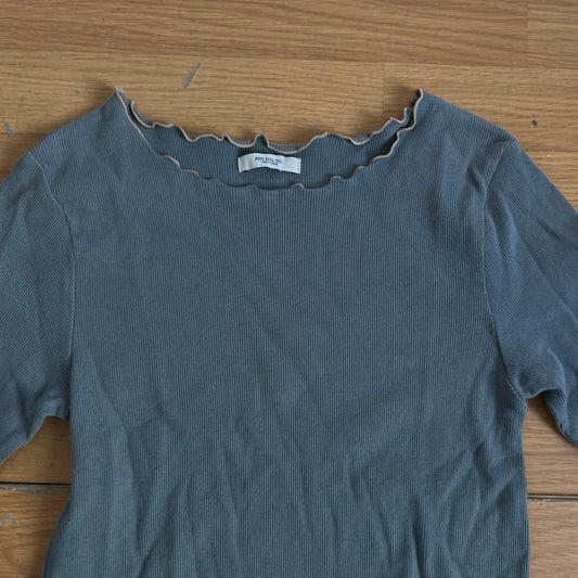 Top femme bleu-gris - Pou Dou Dou - Taille M by SARLOTTE