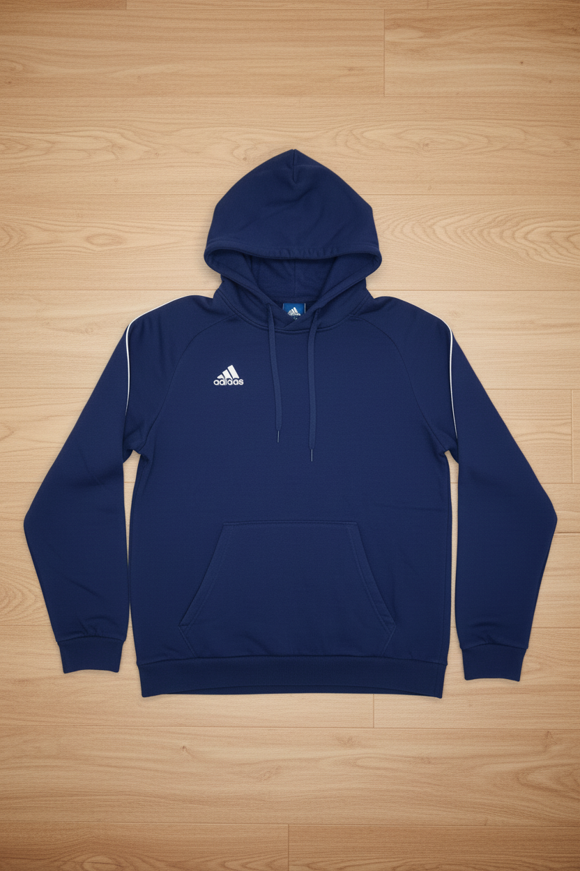 Sweat Adidas à Capuche Bleu Foncé - by SS.CARMEN - Taille : XL