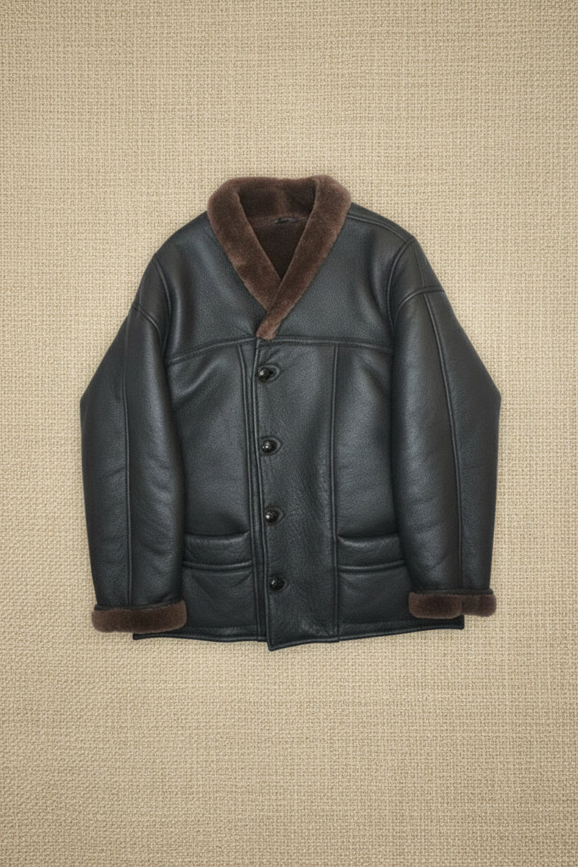 Manteau En Cuir Véritable - by FABSO
