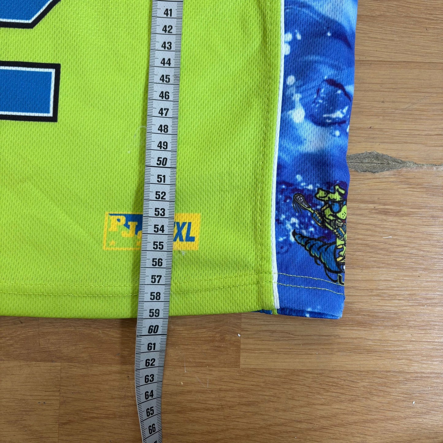 Maillot de basketball vert H.D.D. Lacrosse Flow Society – Taille L/XL