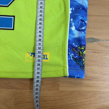 Maillot de basketball vert H.D.D. Lacrosse Flow Society – Taille L/XL