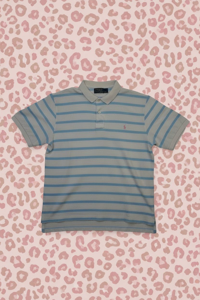 Polo Ralph Lauren Rayé - by SARLOTTE - Taille : XL