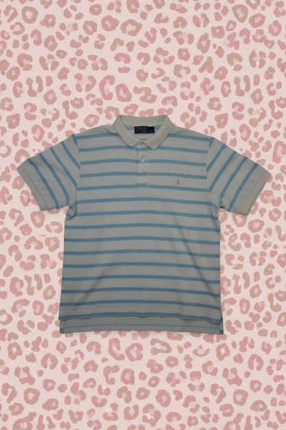 Polo Ralph Lauren Rayé - by SARLOTTE - Taille : XL