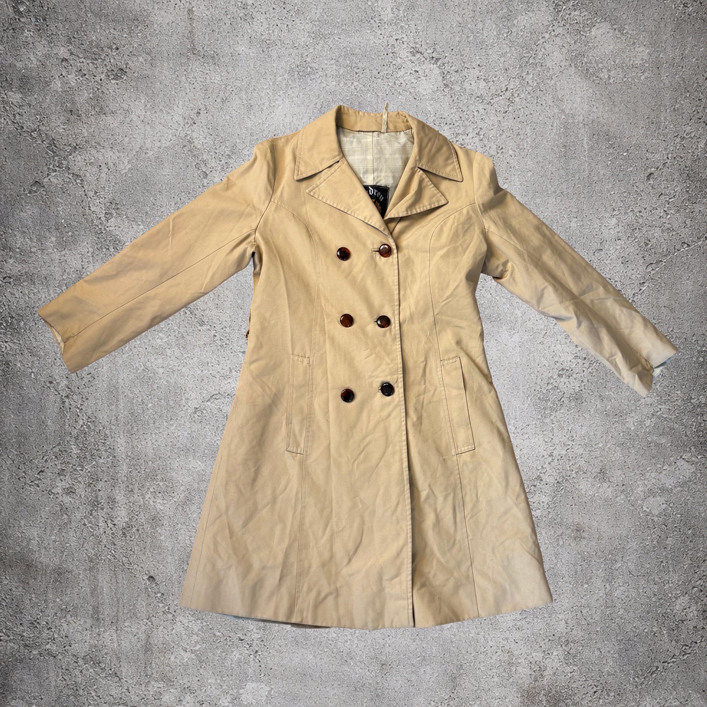 Trench-coat beige - Tudren - Taille S