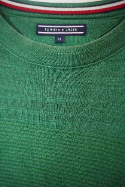 Pull vert Tommy Hilfiger – Taille – M
