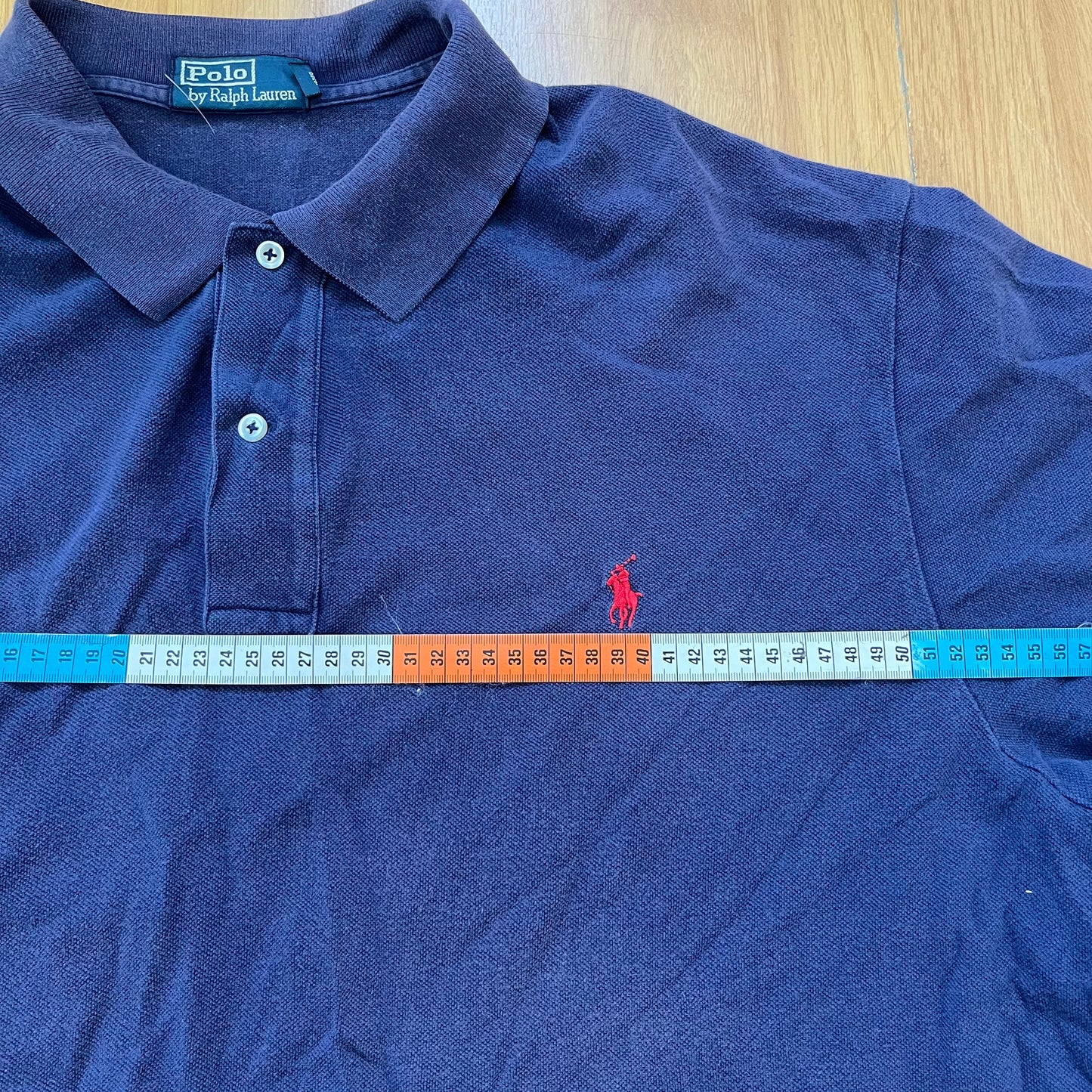 Polo Ralph Lauren bleu foncé – Taille 2XL