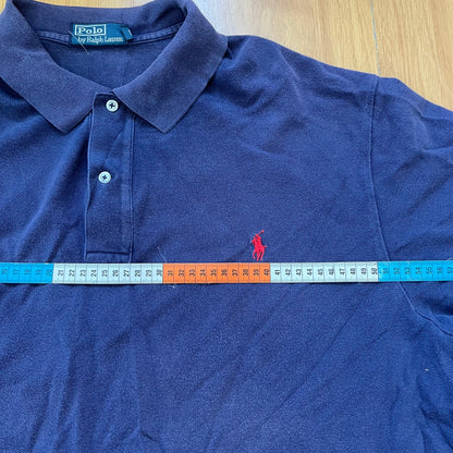 Polo Ralph Lauren bleu foncé – Taille 2XL