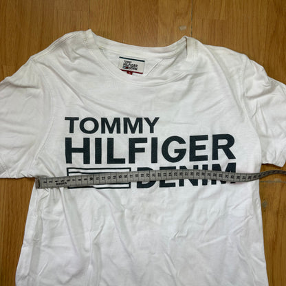 T-shirt blanc imprimé - Tommy Hilfiger - Taille S