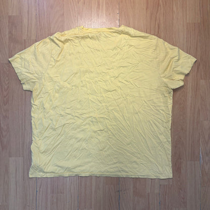 T-shirt jaune - Ralph Lauren 1992 - Taille XXL