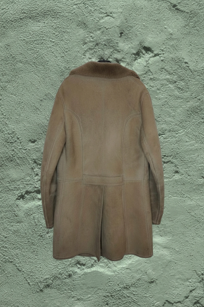Manteau Suédine à Intérieur Fluffy - by YANNIS KINGSTON - Taille : M