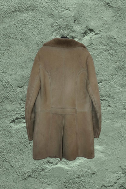 Manteau Suédine à Intérieur Fluffy - by YANNIS KINGSTON - Taille : M