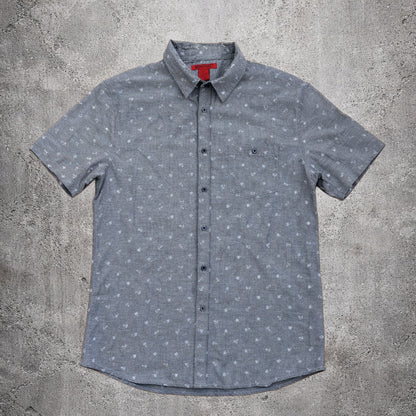 Chemise manches courtes grise - Montage - Taille L