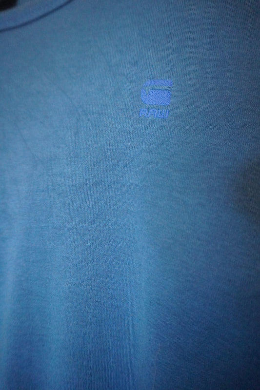 T-shirt bleu G-RAW – taille M