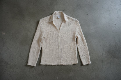 Chemise blanche cropped – taille L