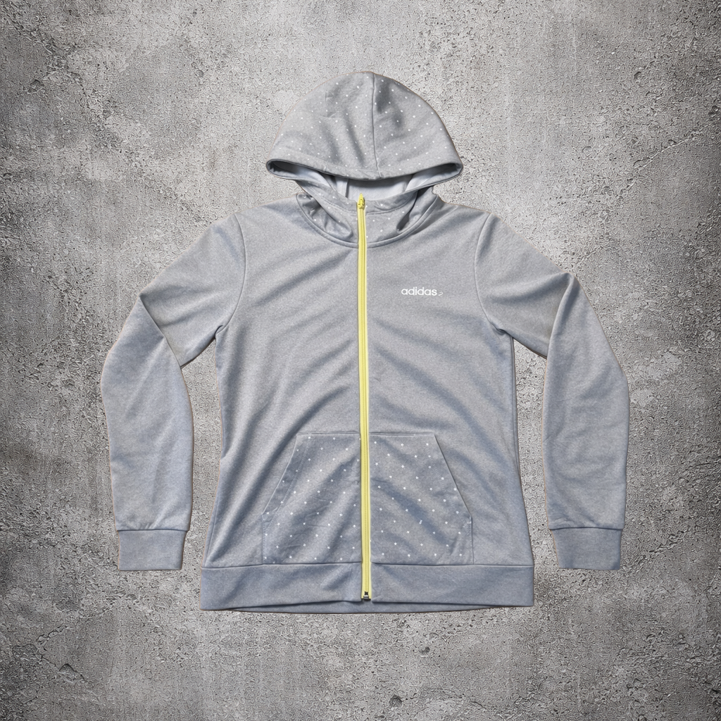 Hoodie zippé gris - Adidas Neo - Taille L
