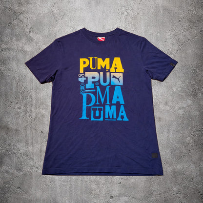 T-shirt bleu foncé - Puma - Taille M