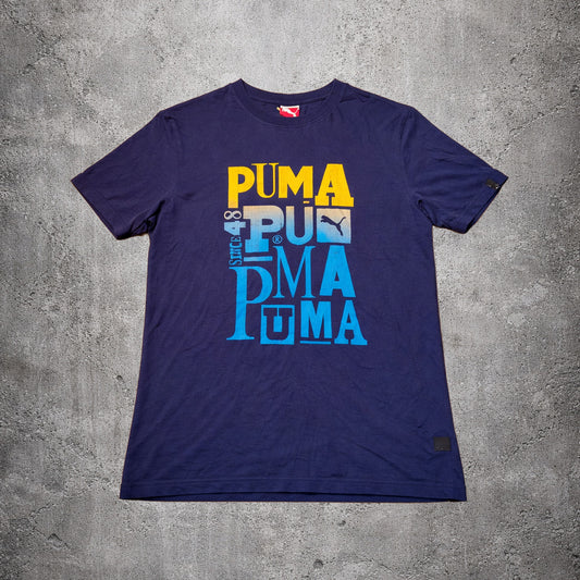 T-shirt bleu foncé - Puma - Taille M