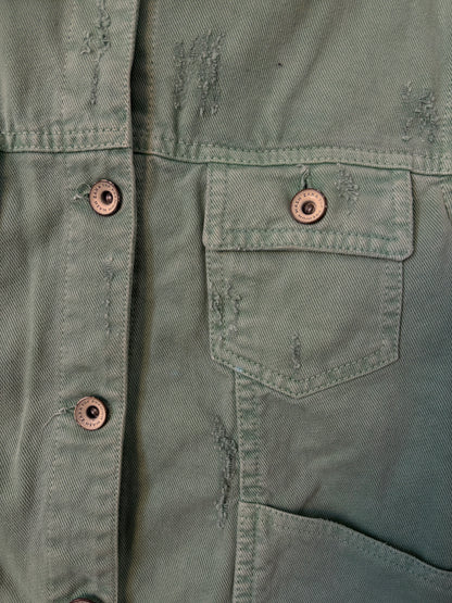 Veste en jean vert mer – By Jonathan - Taille L