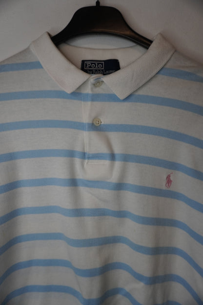 Polo Ralph Lauren Rayé - by SARLOTTE - Taille : XL