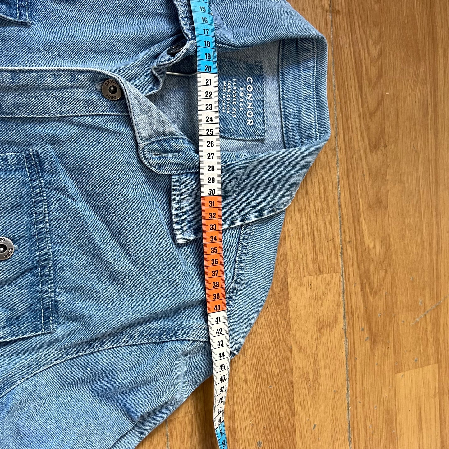 Chemise/veste en jean bleu clair - Taille S