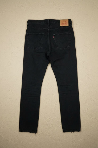 Jean noir coupe droite – BY KER