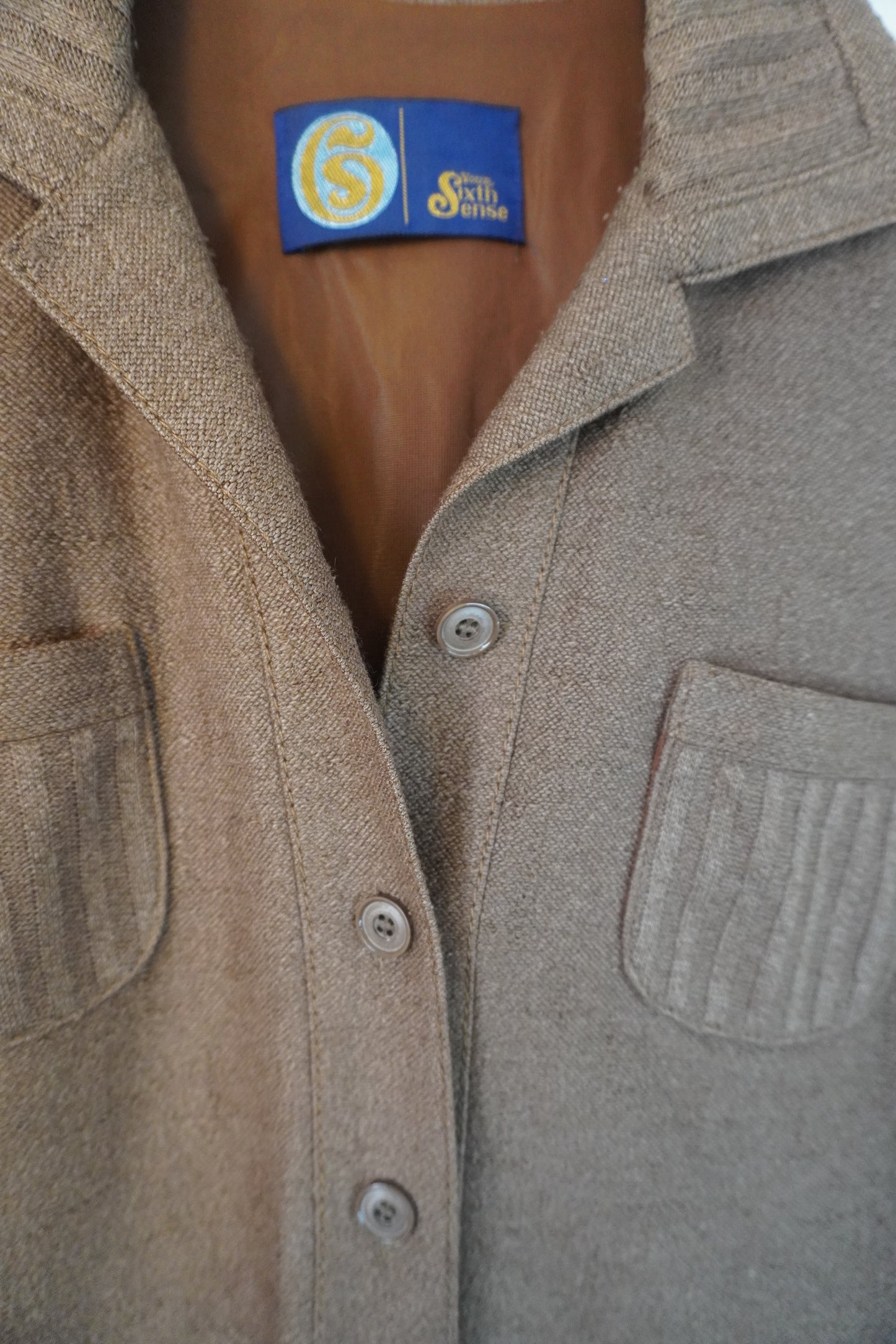 Robe maille marron – by Béatrice