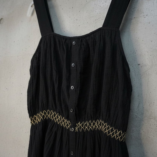 Top noir en coton – taille M