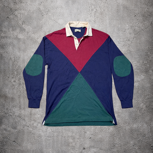 Polo rouge vert et bleu - St John’s Bay - Taille XL
